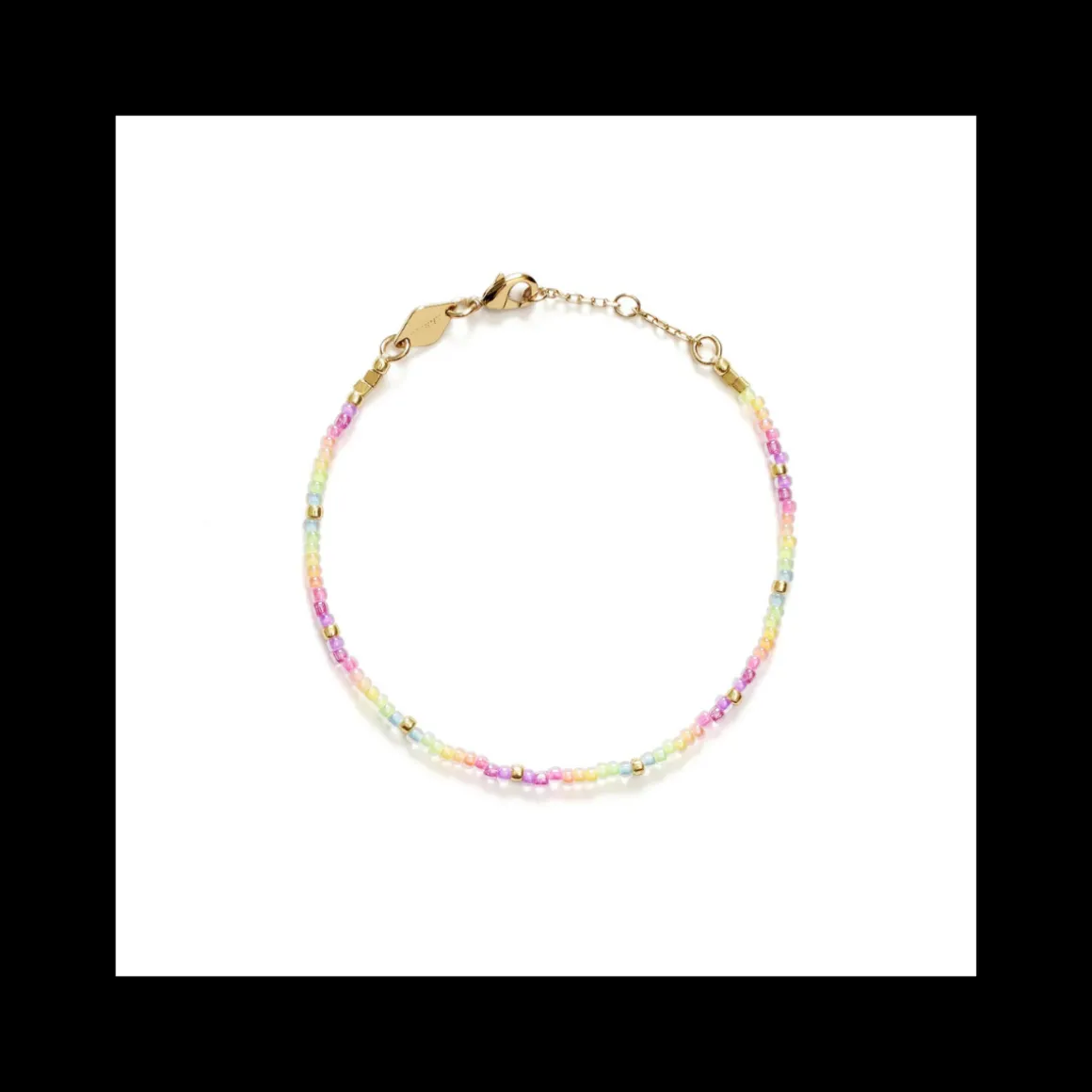ANNI LU Neon Rainbow Armbånd