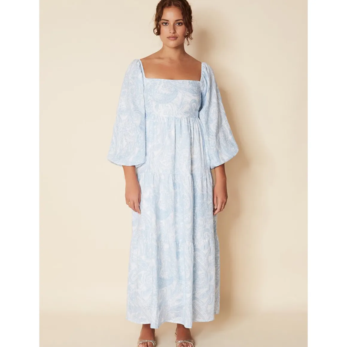 Faithfull the Brand Kjole ALISON MIDI DRESS