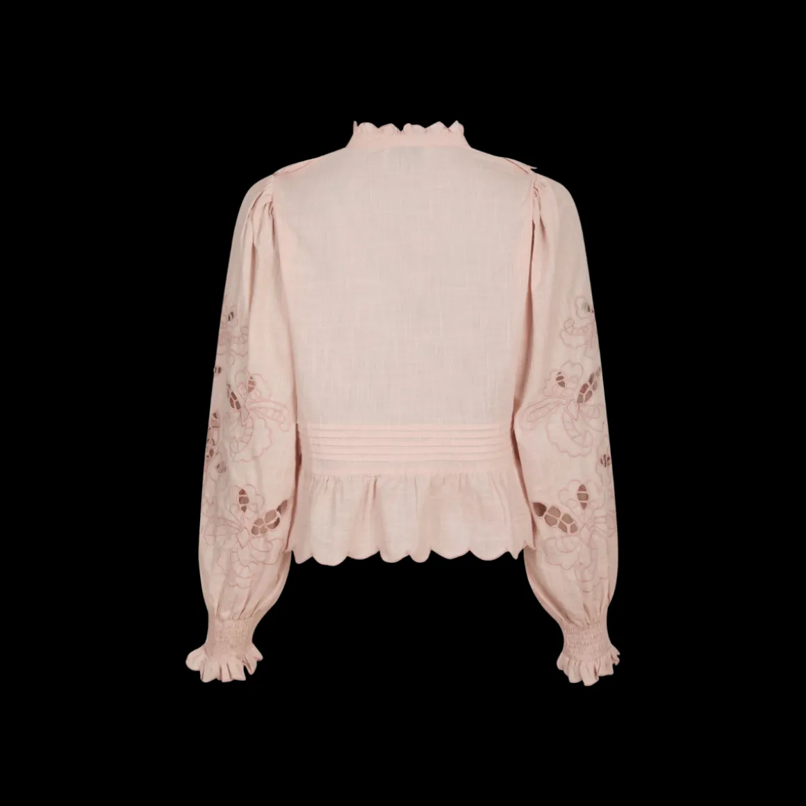 Neo Noir-Petrine Embroidery Blouse
