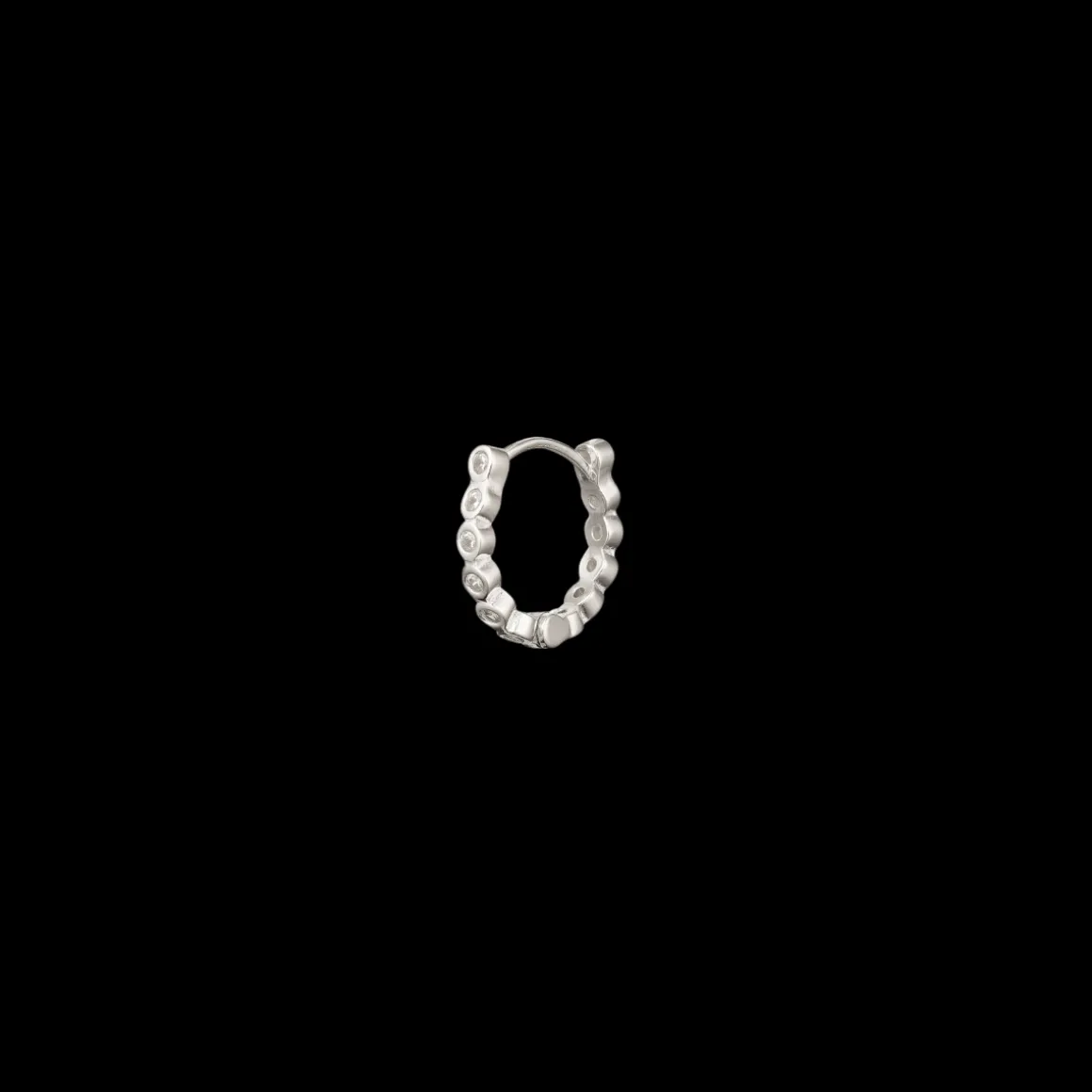 Pura Utz Zircon Hoop