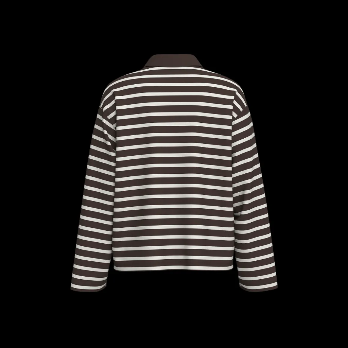 selected_femme_wada_ls_st_7.webp Selected Femme Wada LS Stripe Collar Top