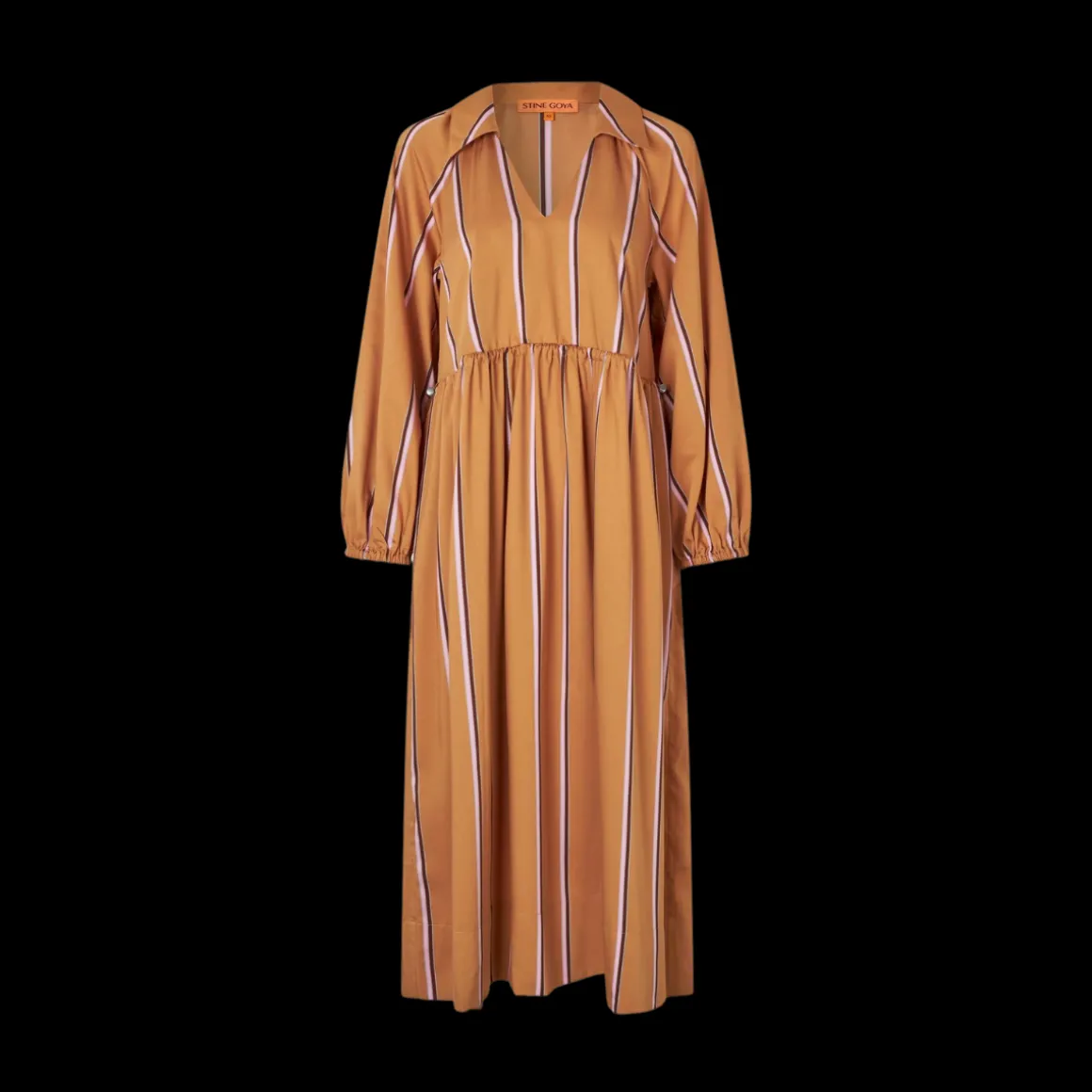 Stine Goya Elasticated Midi Dress